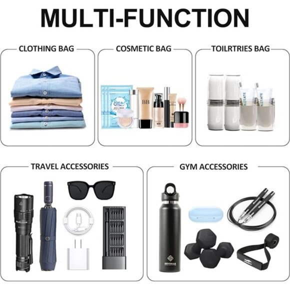 12PCS Shoe Bags for Travel - Large Dustproof Drawstring Shoes Packing Organizers - Picture 5 of 8